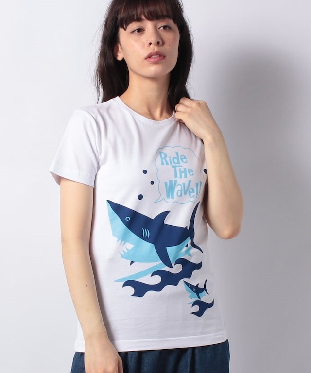 #753 Tシャツ RIDE THE WAVE