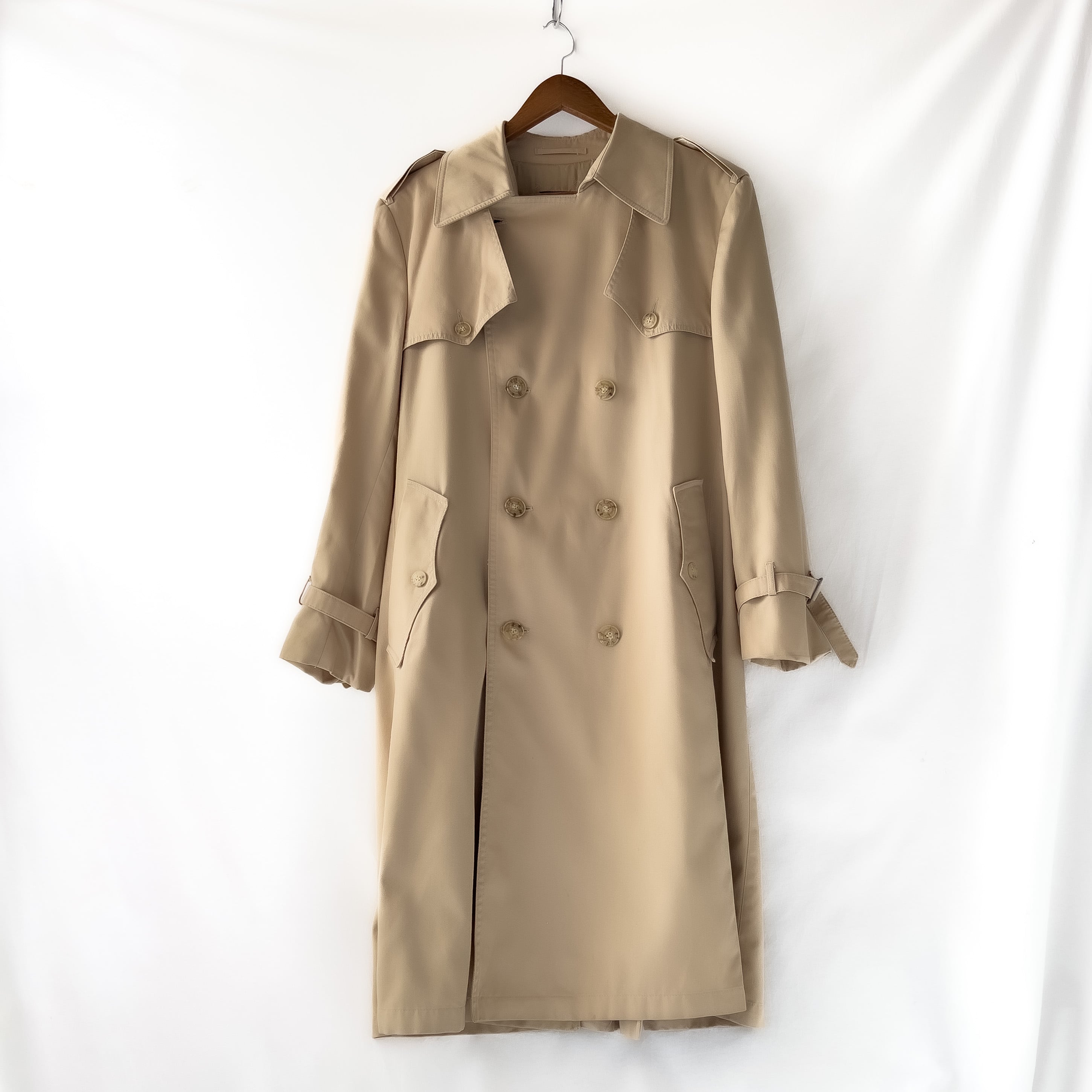 80s “christian dior” trench coat 80年代 黒タグ クリスチャン