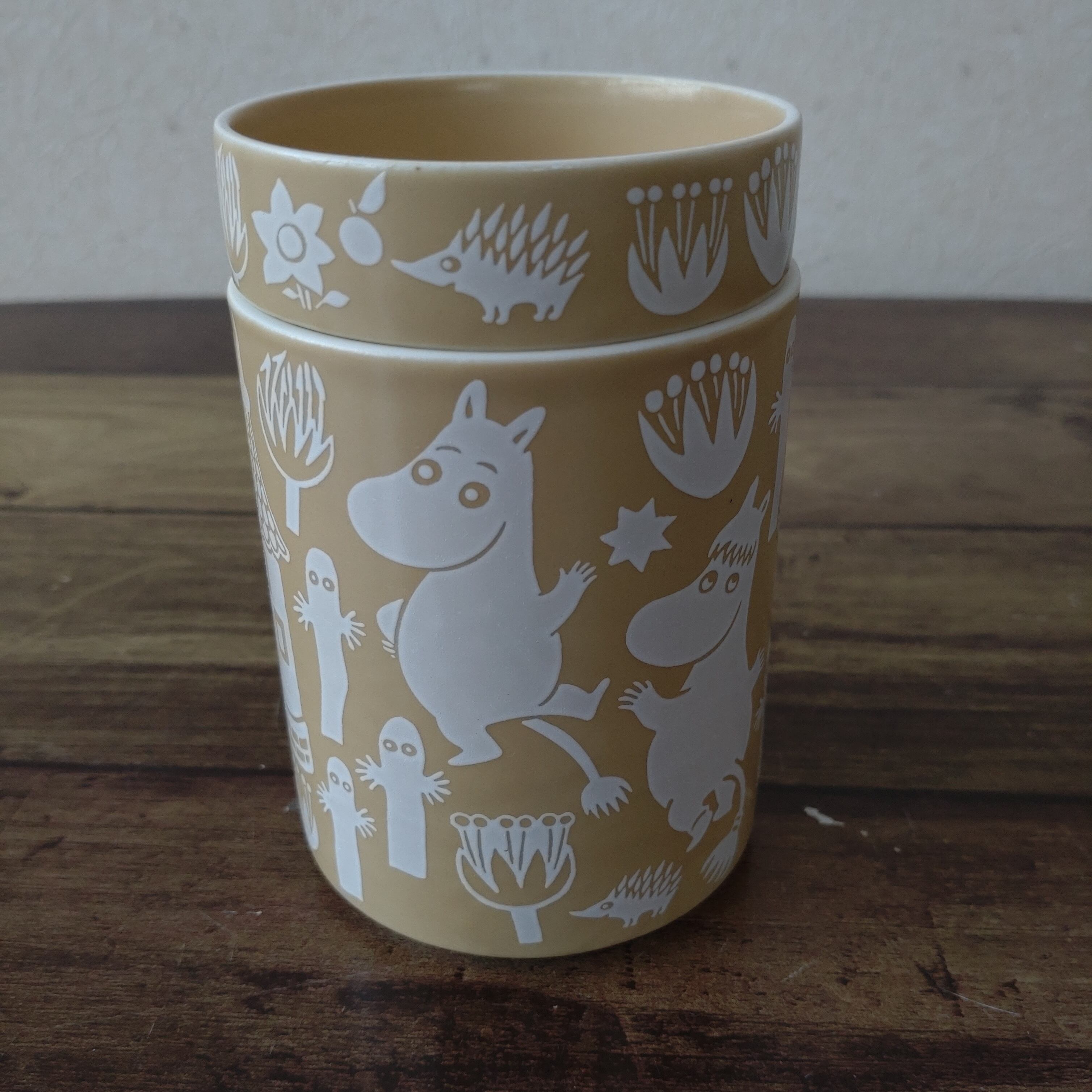 日本製 波佐見焼 ムーミン フリーカップ トレー セット ペン立て