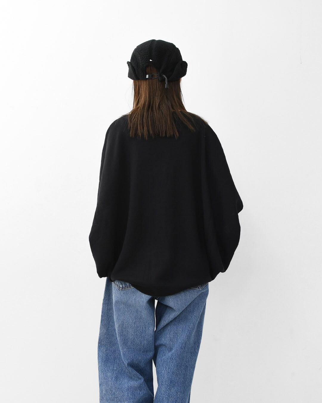 mizuiro ind [ミズイロ インド] cocoon wide vest [4-220104] コクーン