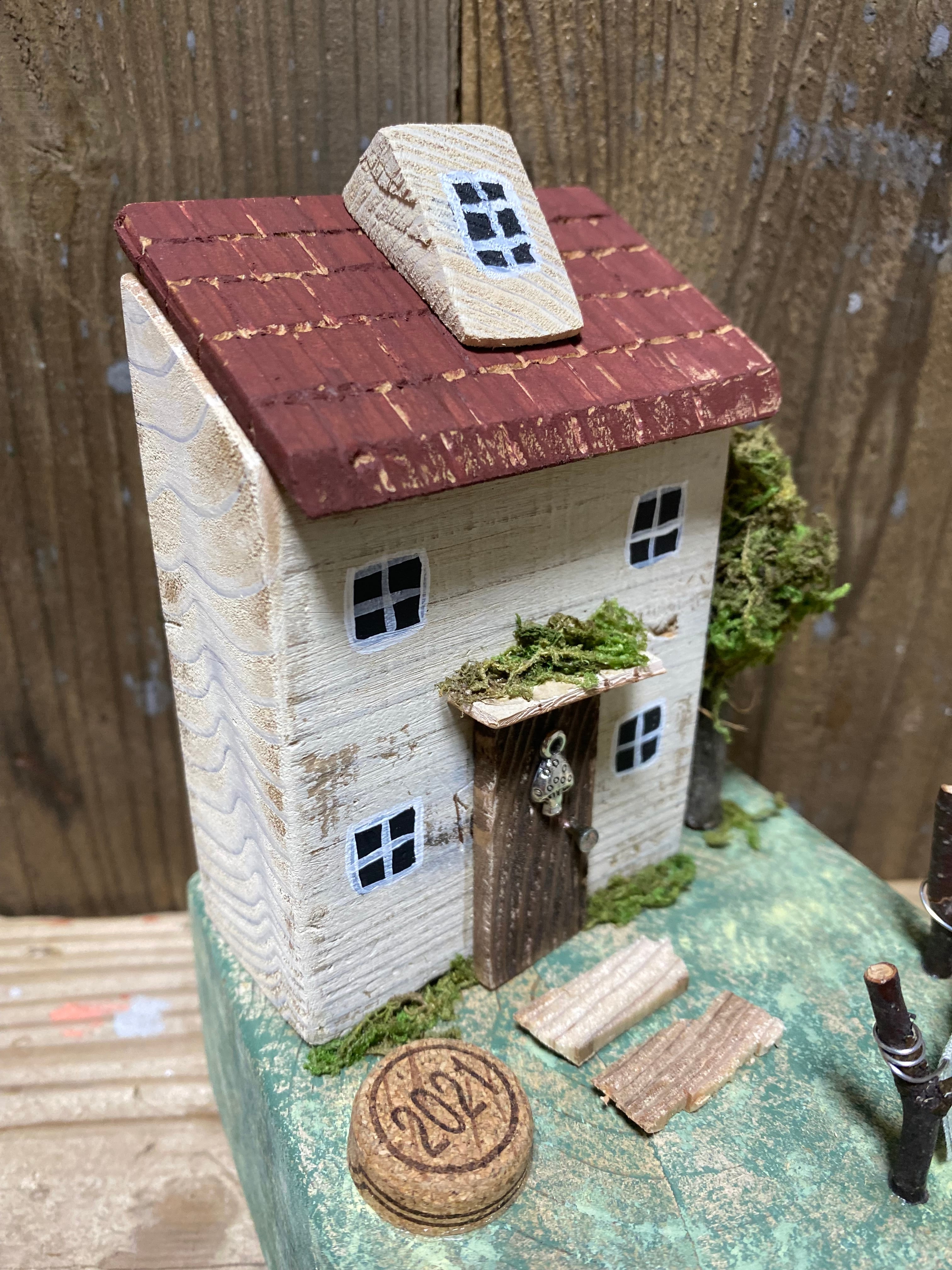 木工ミニチュアハウス | Young branches