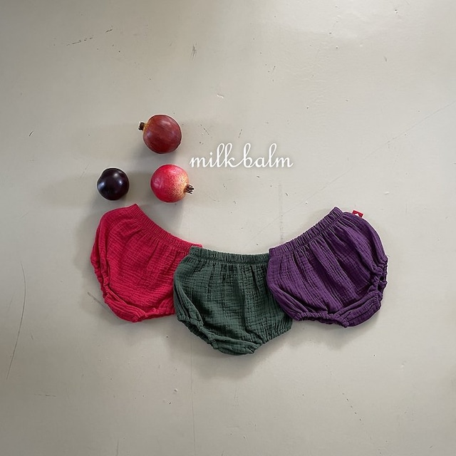 【取寄】milk balm|bonbon bloomers|ボンボンブルマ|XS-M|baby|26 autumn