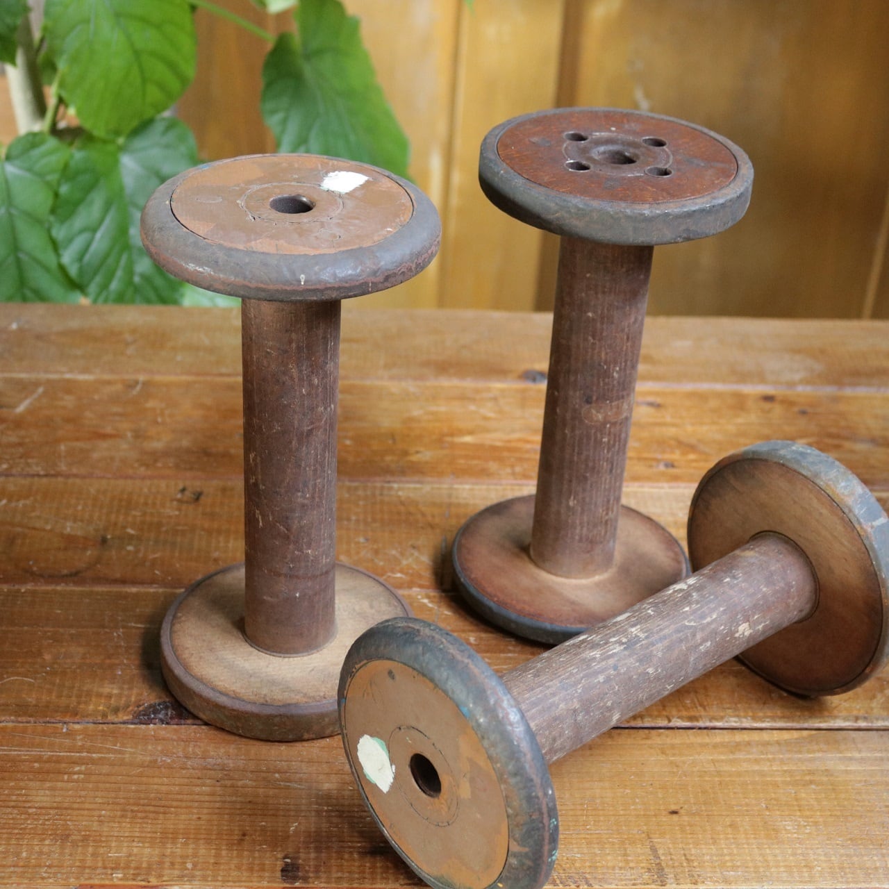 アンティーク ビンテージ ボビン 糸巻き | 直香園芸（ナオカエンゲイ