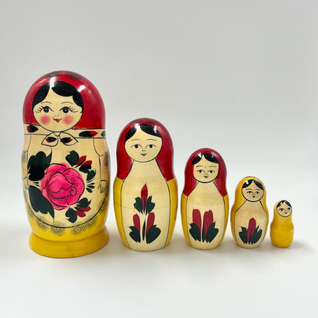 SALE】セミョーノフマトリョーシカ 5個組 | Romanov Online Shop