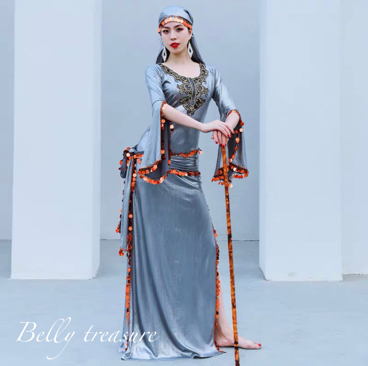 ベリーダンス バラディドレス4セット 3カラー QCZW YC071 202012