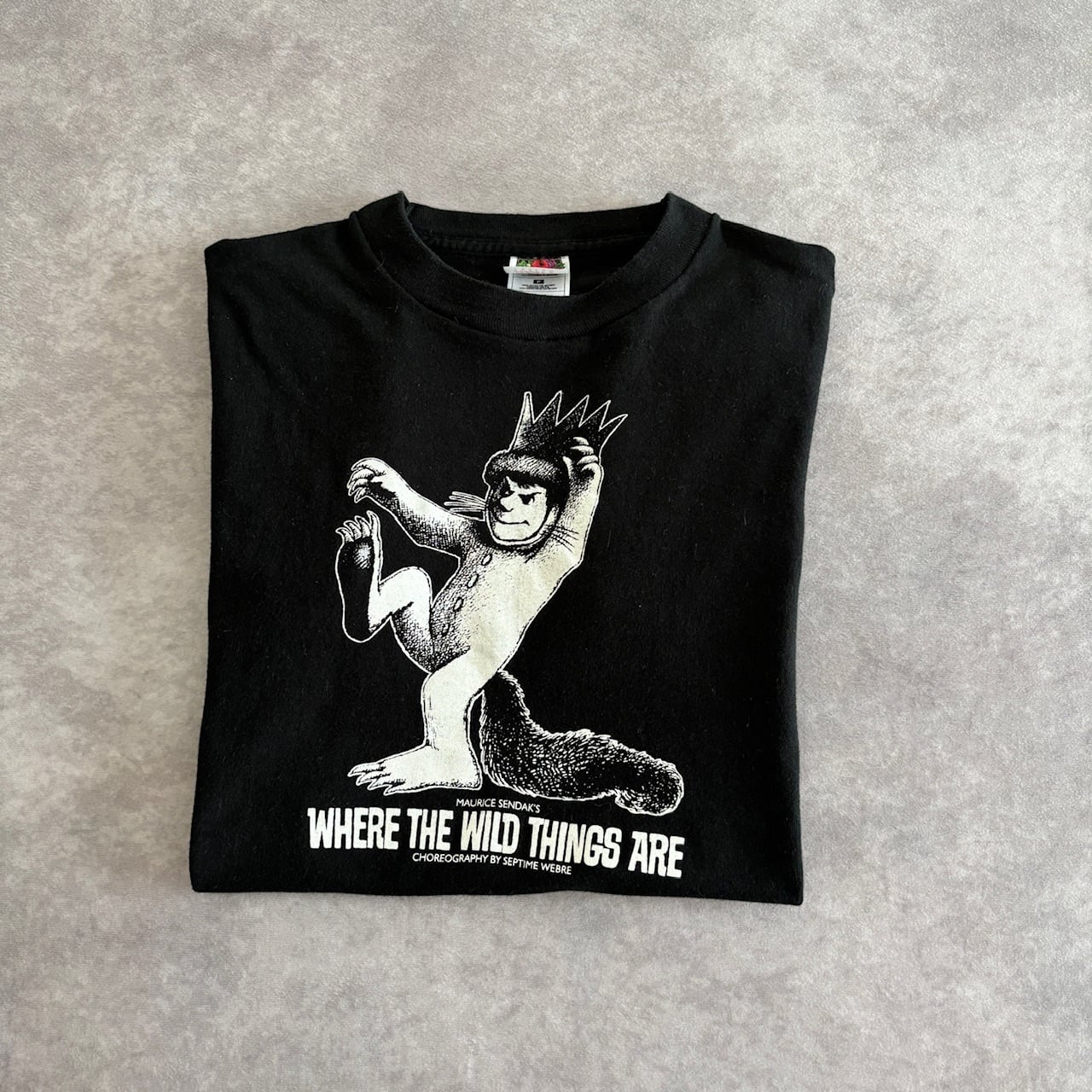 90s USA製 かいじゅうたちのいるところ FRUIT OF THE ROOM Tシャツ 