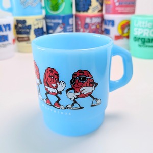 ♧【 STACKING MUG ( スタッキングマグ ) 】 California Raisins ( カリフォルニア レーズン ) / プラカップ / MUG / ミルキーマグ / 積み重ねられるマグ〚アメリカン雑貨 アメトイ〛