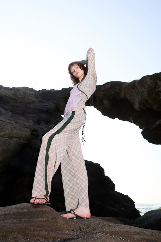 OPEN SESAME CLUB / sparkle print pants | POETRY