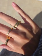 stainless steel triple ring thumbnail 2
