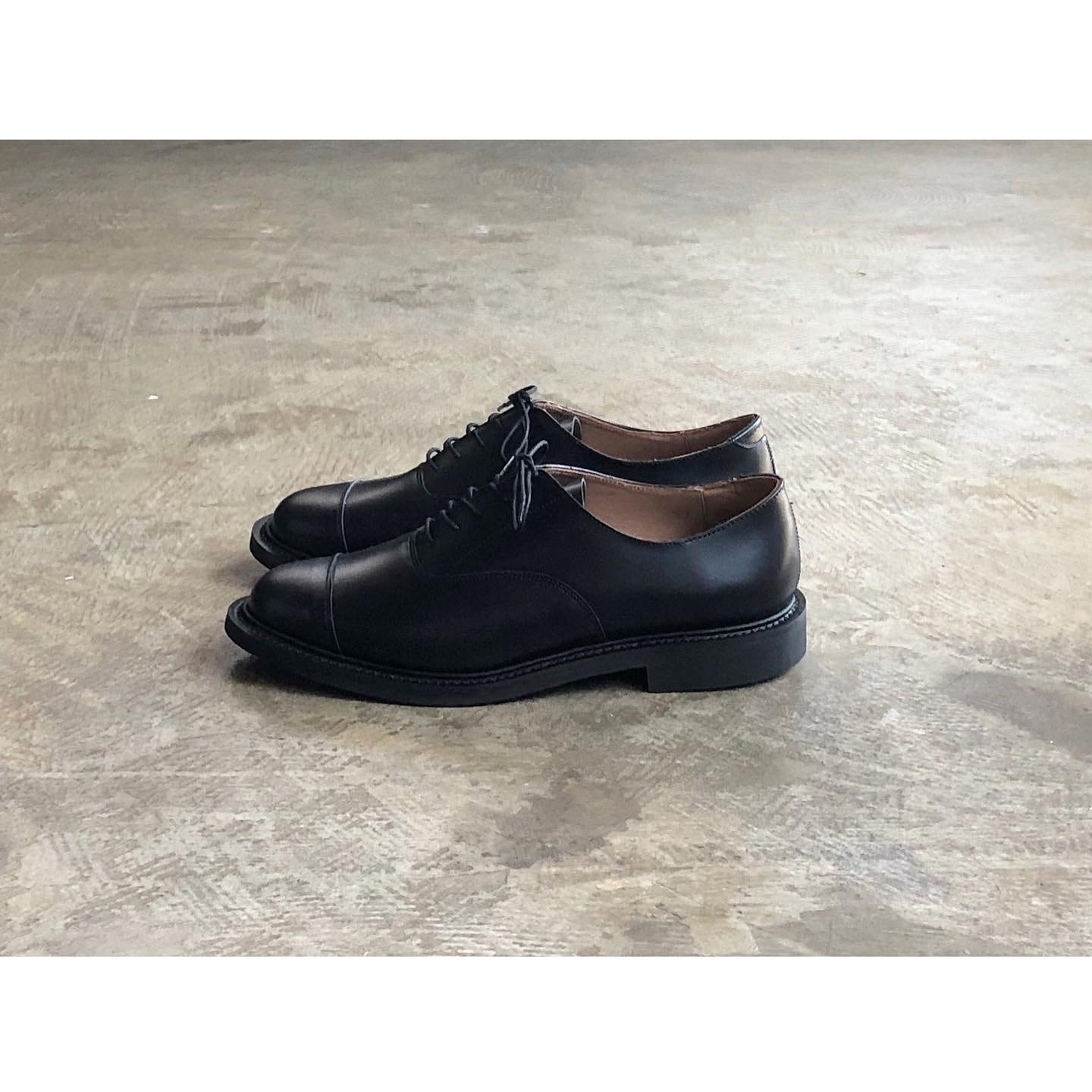 NPS(エヌピーエス) Officer Oxford Dainite Hi Shine Shoes | AUTHENTIC Life Store