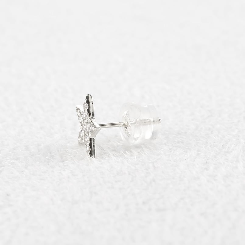 スタージュエリー　プラチナ1粒ピアス　片耳 スタージュエリー プラチナ1粒ピアス 片耳 スタージュエリー プラチナ1