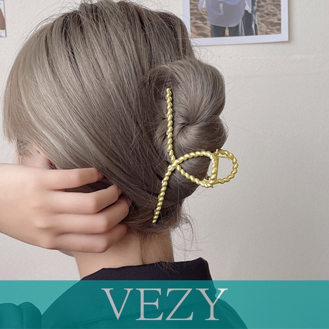 バンスクリップ 韓国風 ヘアクリップ まとめ髪 ヘアアクセサリー シンプルヘアアクセ 大人 長い髪 トレンド デイリー カジュアル ヘアアクセサリー  VEZY ベジー  ItemNo.【20116255】