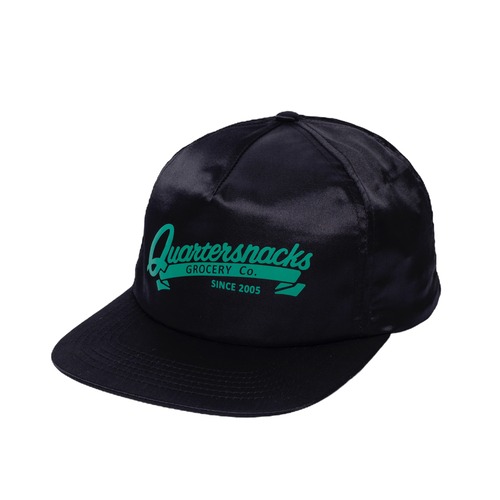 QUARTERSNACKS / GROCERY CAP BLACK