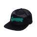 QUARTERSNACKS / GROCERY CAP BLACK