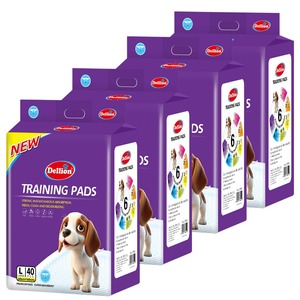 【人気】ペットシーツ 中厚型 トイレシート 犬 瞬間吸水 逆戻り防止 おしっこシート ペット用 レギュラーからスーパーワイドまで 柄付き 無香料 (ダブルワイド60×60cm 160枚)