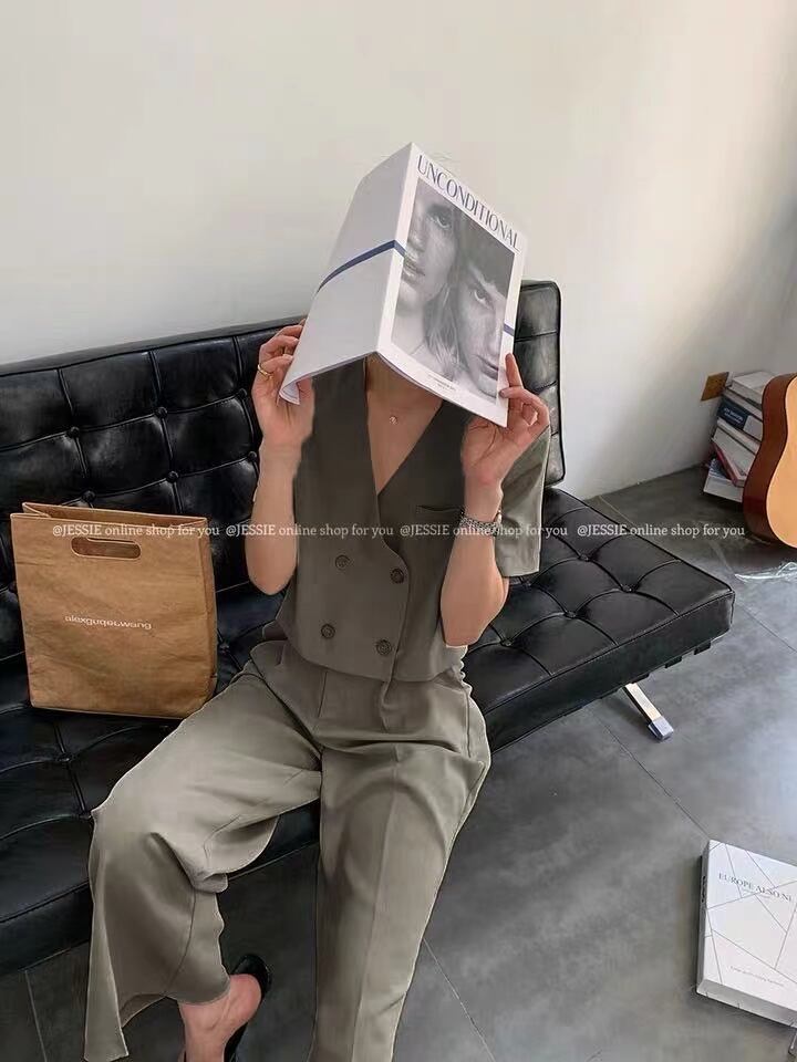 ワイドパンツ セットアップ AJ33167-621