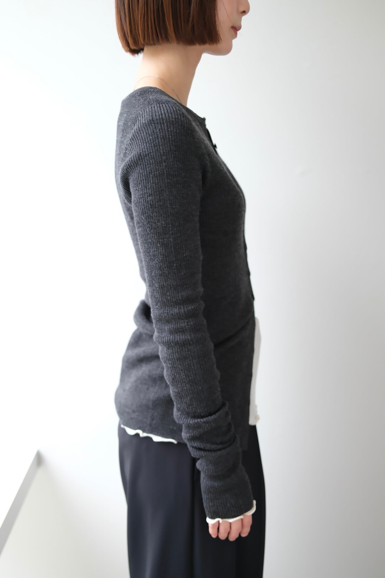 TODAYFUL Silkwool Knit Cardigan シルクウールニットカーディガン C