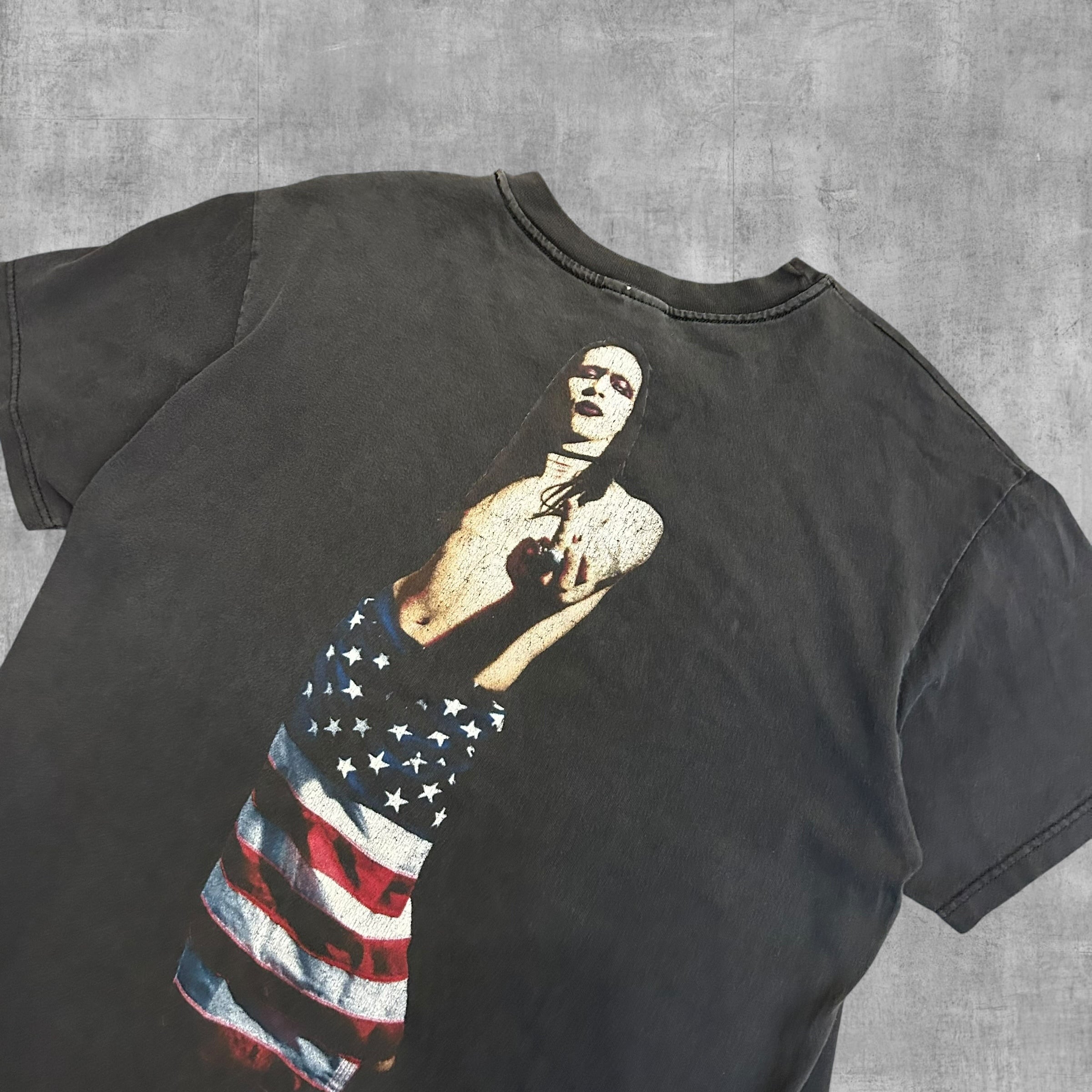 極上個体】90's Marilyn Manson Tee “Hello My Name Is Marilyn Manson
