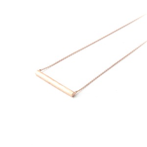 NUDY　short bar necklace