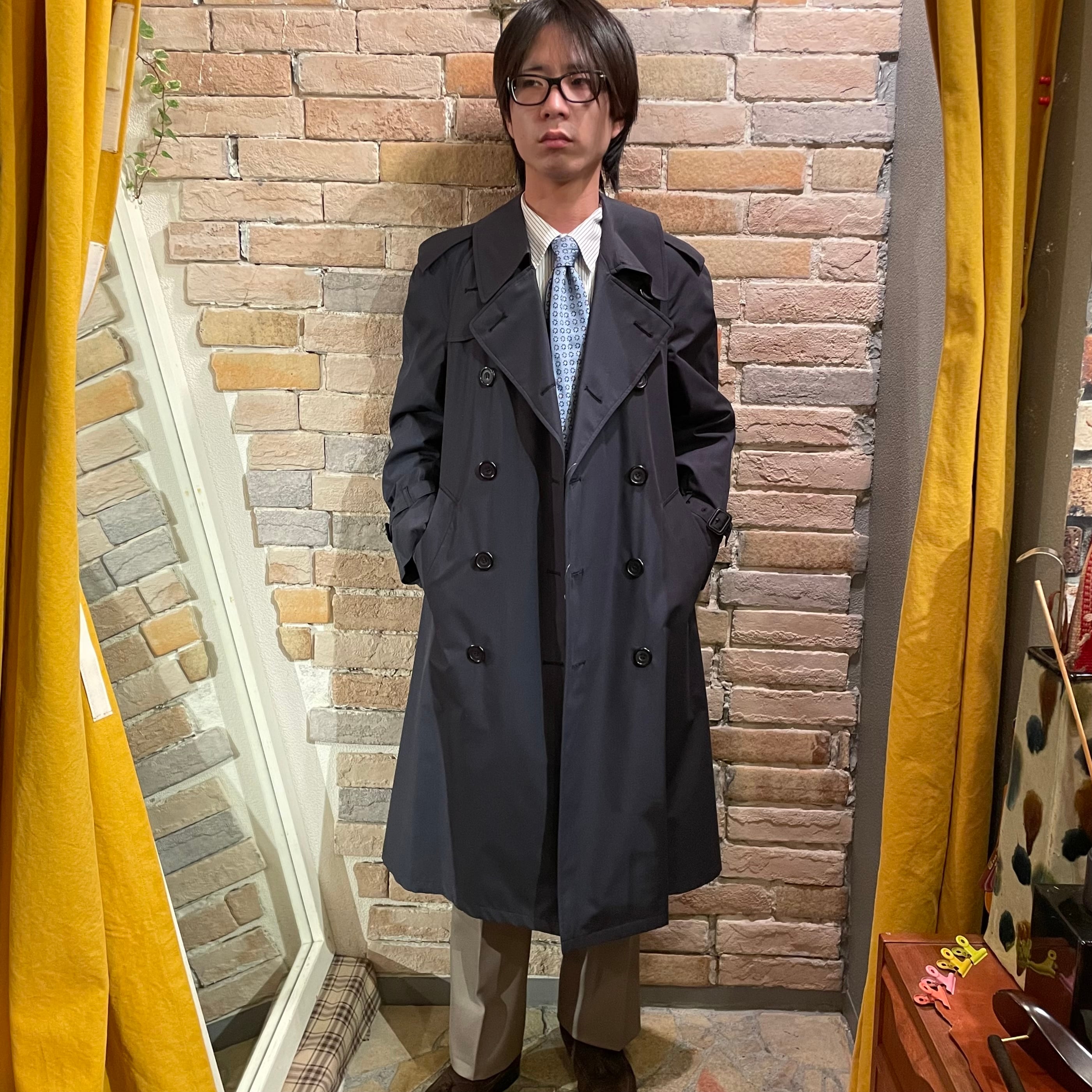 Aquascutum UK32 イングランド製 Deadstock スプリングトレンチコート