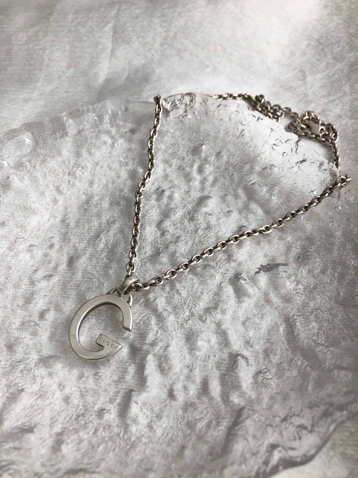 GUCCI グッチ ネックレス シルバー Gモチーフ 925 vintage 