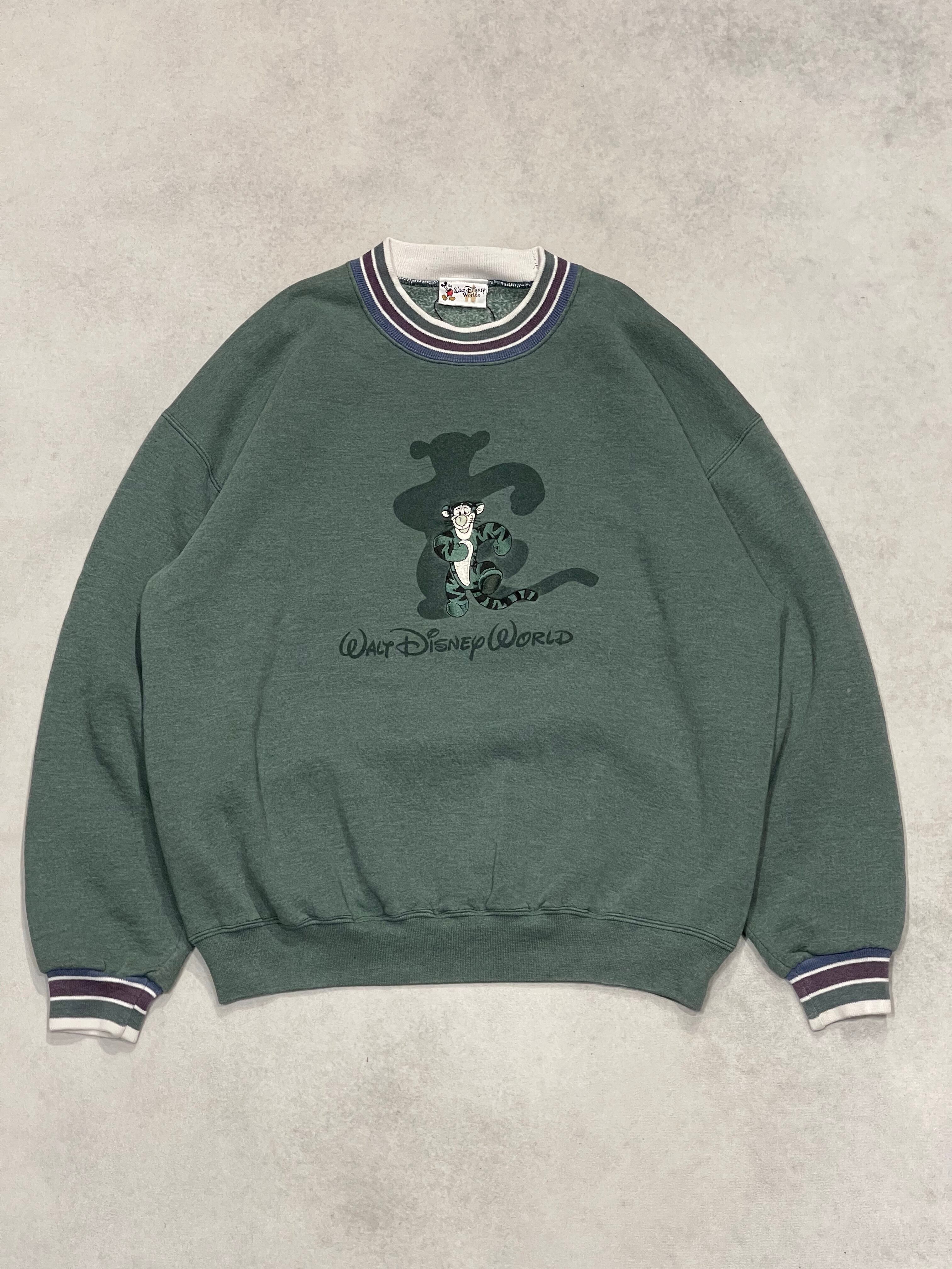 ウォルトディズニー ファンタジア トレーナー　ネイビー　ミッキー　XL 古着 ウォルトディズニー ファンタジア トレーナー ネイビー ミッキー XL