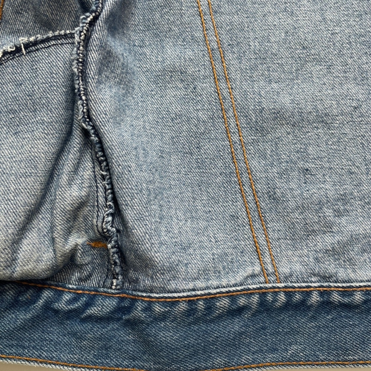 ＜VINTAGE＞Kids RENEGADE Denim Jacket 12Y (2610JK07)｜キッズ  レネゲード ヴィンテージ デニムジャケット - 10