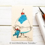 今日はかき氷の日*ドローイング