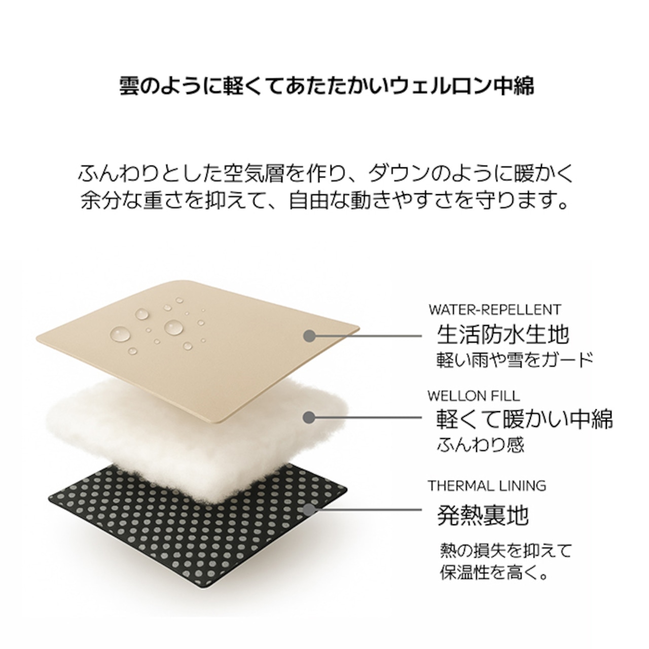 〈PUPPYGALLERY公式〉キロロ クラウドパディング 2XL-3XL