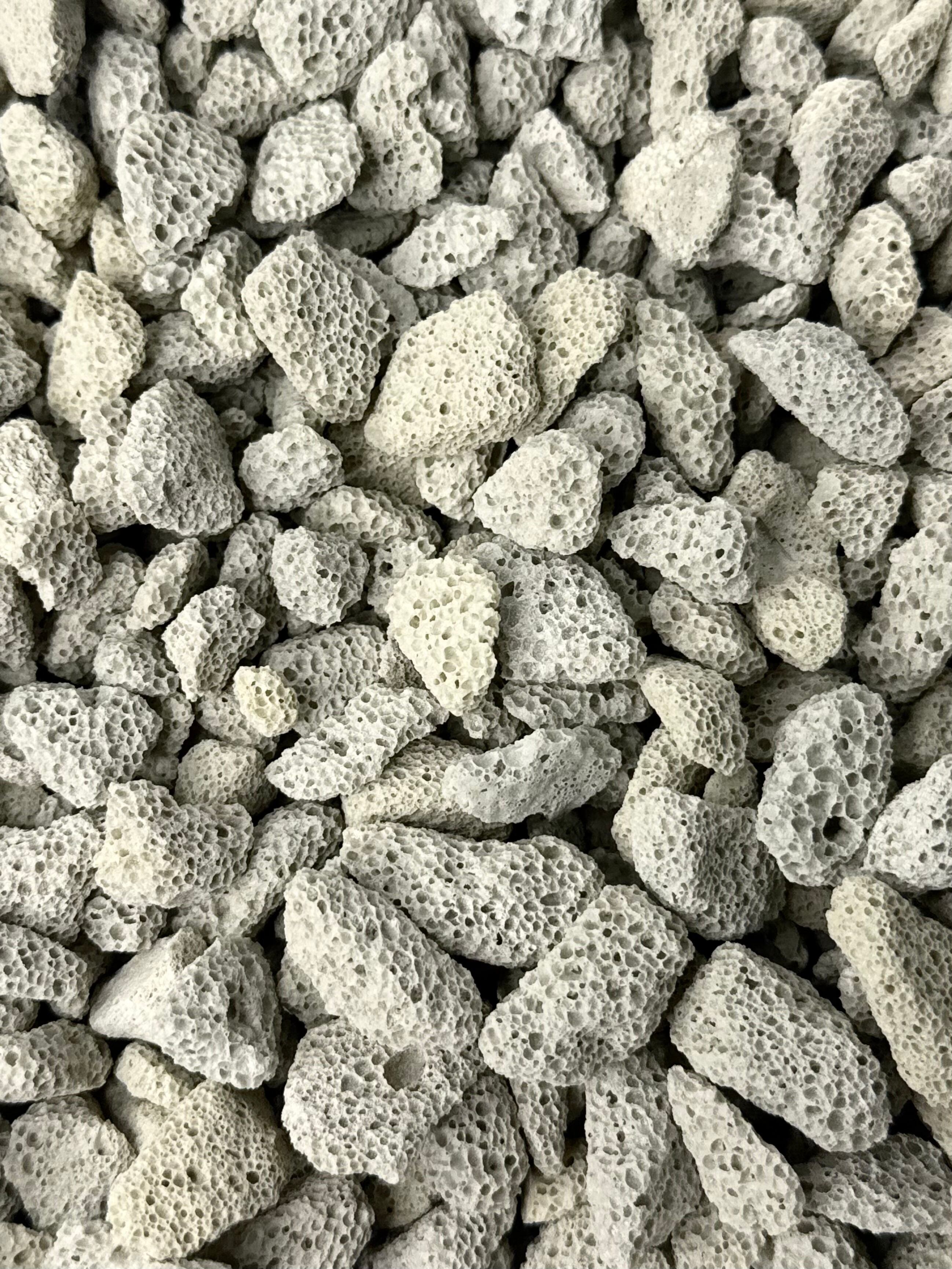 化粧石 灰色・L 1L