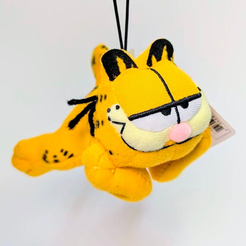 ☆ VINTAGE ☆【ガーフィールド(Garfield)ぬいぐるみキーホルダー 】 PLUSH KeyHolder 2004年製〚アメリカン雑貨 アメトイ〛