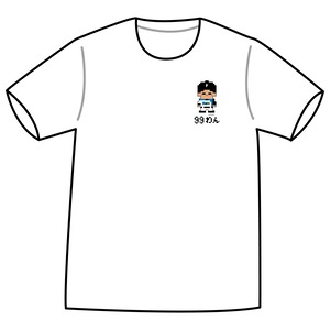 ドットファイターズ 「わん」 Tシャツ ホワイト