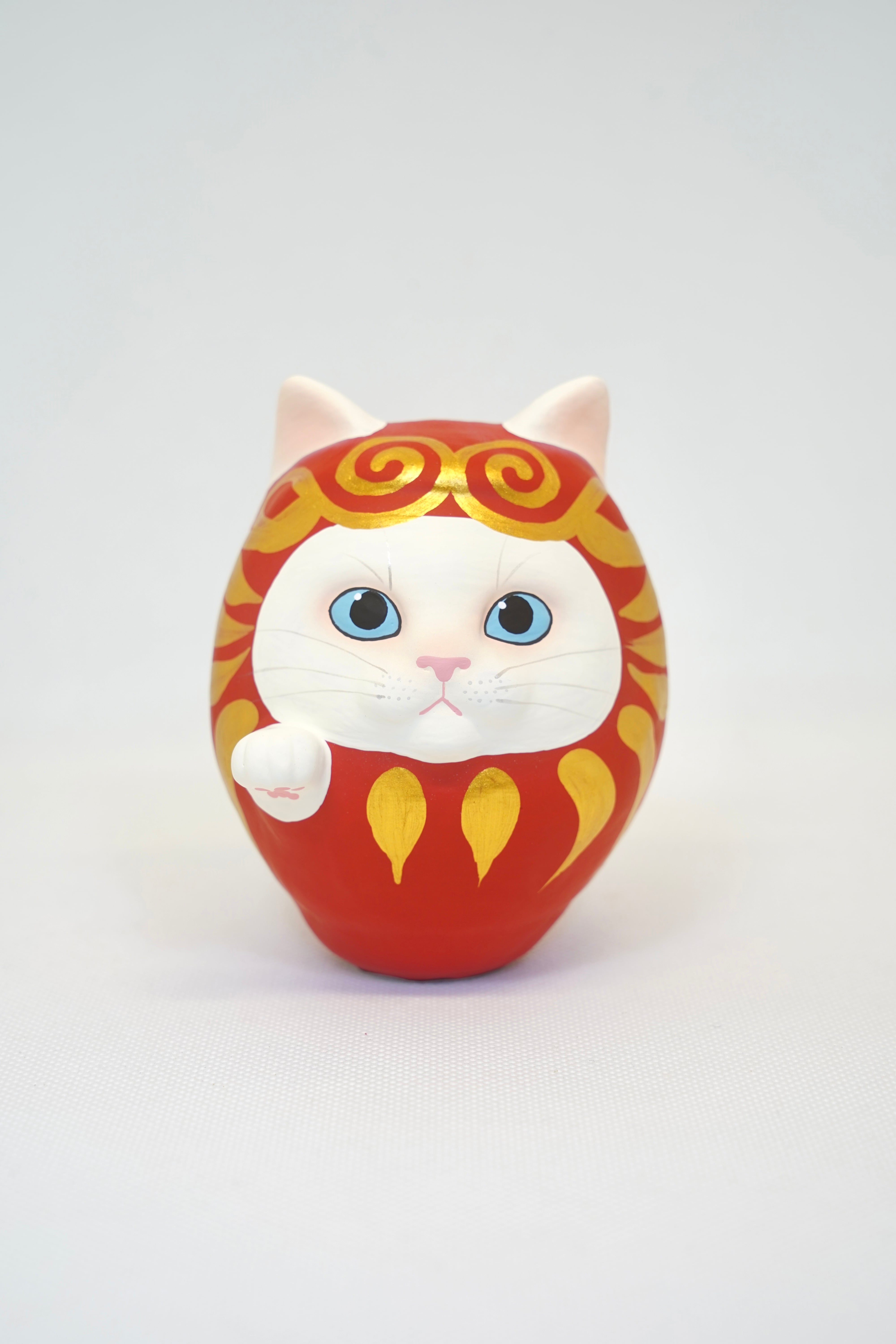猫だるま【サビ】右手 | だるま屋 るもん