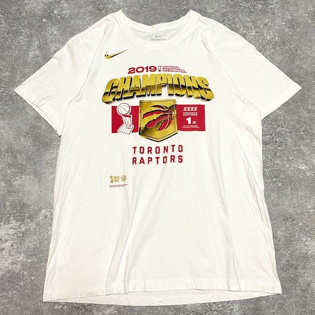 トロント・ラプターズ 2018-2019 チャンピオン Tシャツ Nike