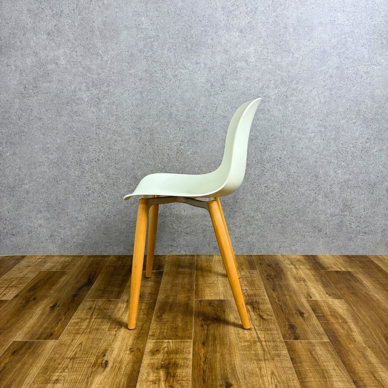 MAGIS TROY wood legs Chair SD2500 natural beech × PP white 1735C マジス トロイ ウッド レッグス チェア ナチュラルビーチ × ホワイト デザイナーズ家具 保証あり【未使用品】【250サイズ】