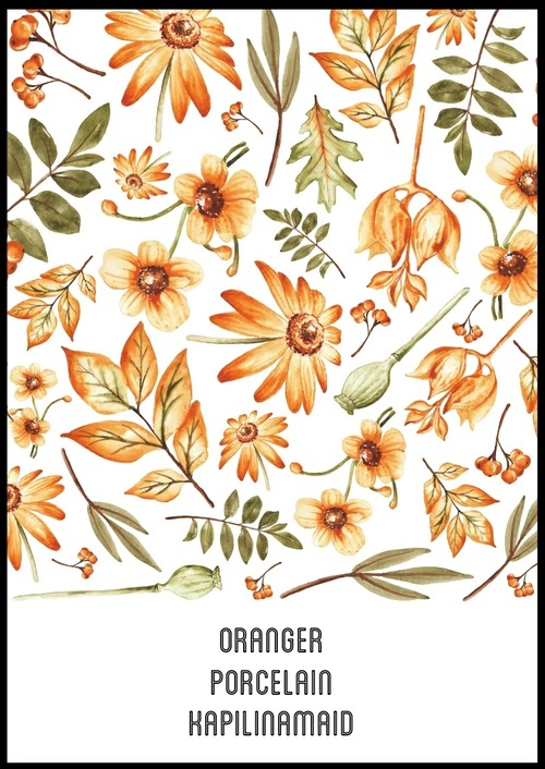 Oranger（オランジュー）転写紙