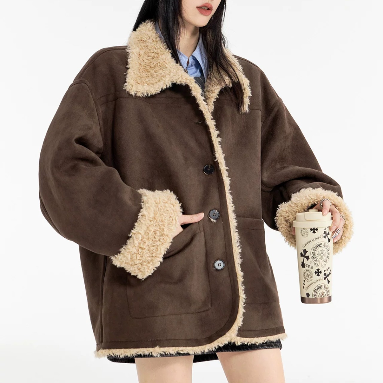 Sheepskin coat (ME493)