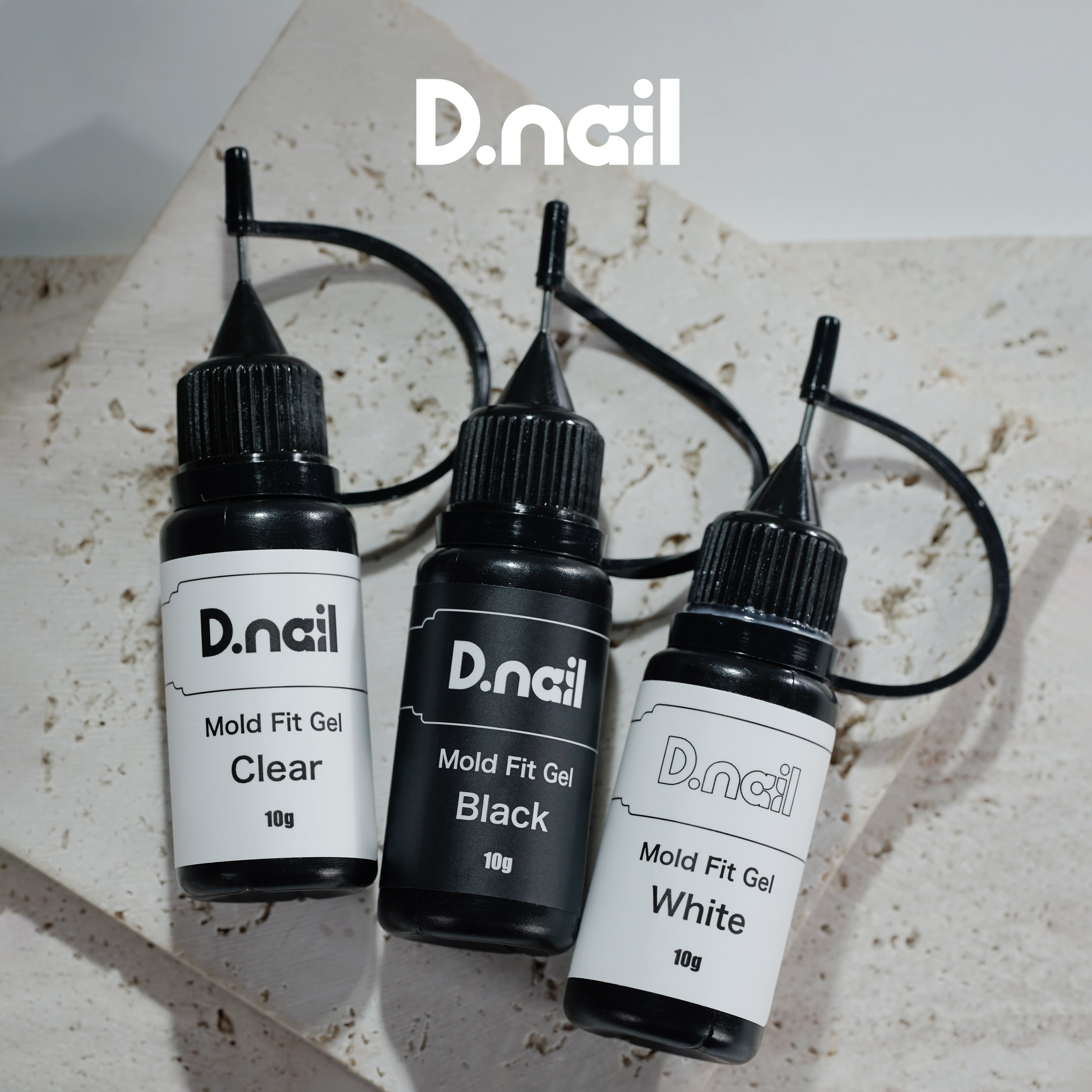 D.nail アートジェル （極ジェル）クリアカラー 10色セット（C01-C10