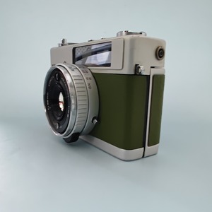 Konica C35 Flashmatic 整備済みフィルムカメラ｜本革抹茶グリーン・3ヶ月保証