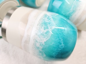 441.オーシャンレジンアート 海のステンレスタンブラー