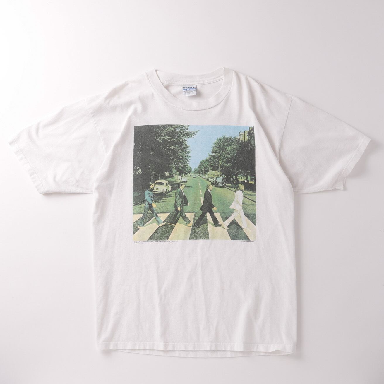 90s Beatles Abbey Road tシャツ