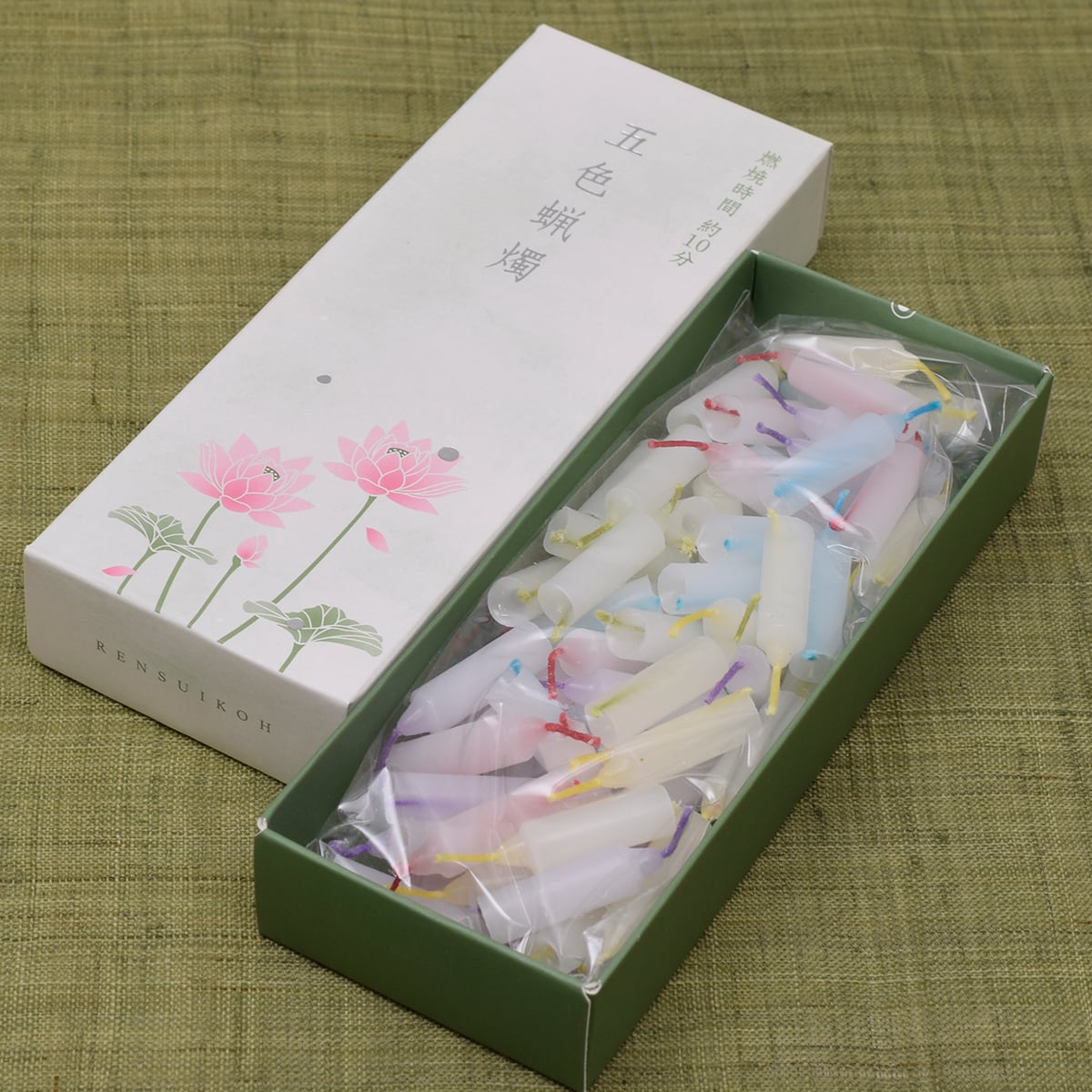 蓮水香 白檀の香り・蝋燭セット 桐箱入り［お線香］ | SUZUTAME