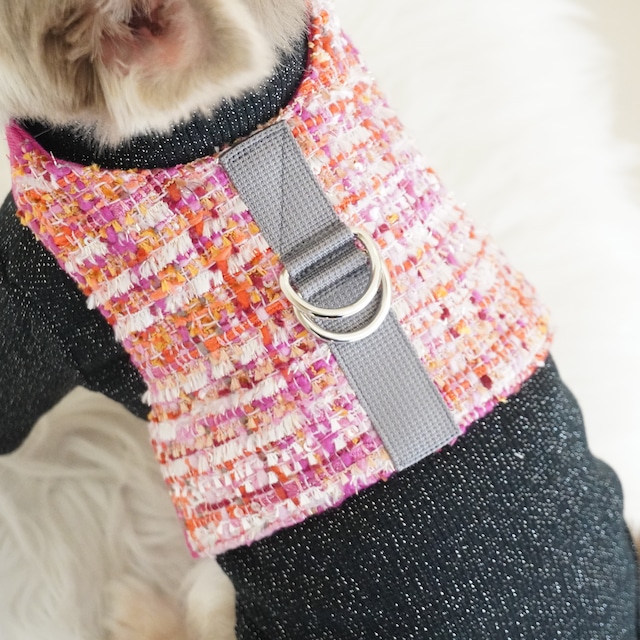 Wear Harness - Pink Mix Tweed