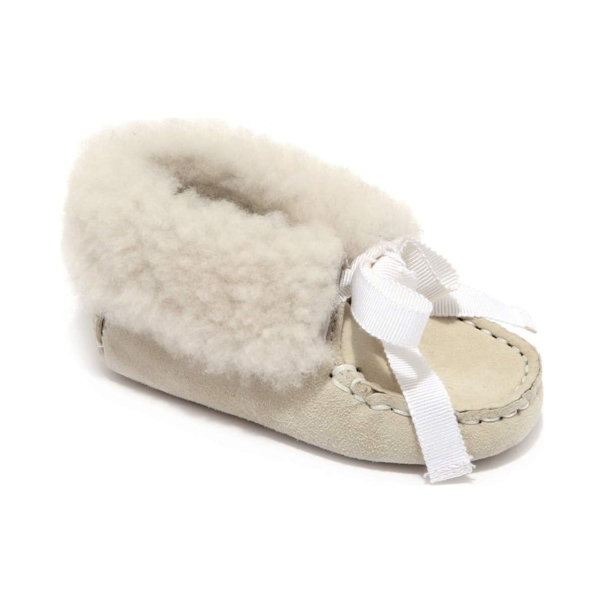 TOD'S トッズ キッズ ローファー スエード アイボリー
