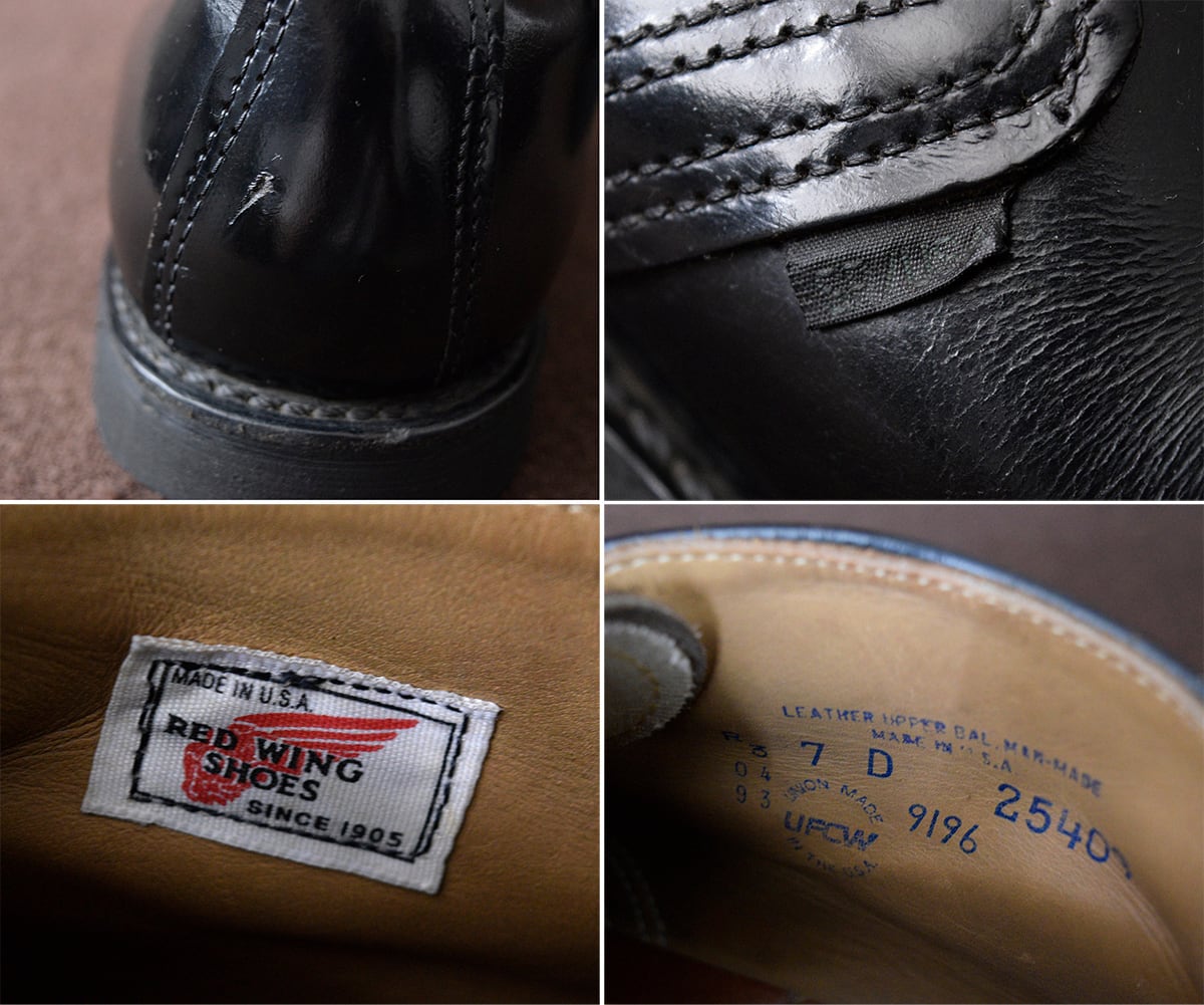 90s RED WING 9196 POSTMAN CHUKKA BOOTS 7D | SECOND TIME GLORY