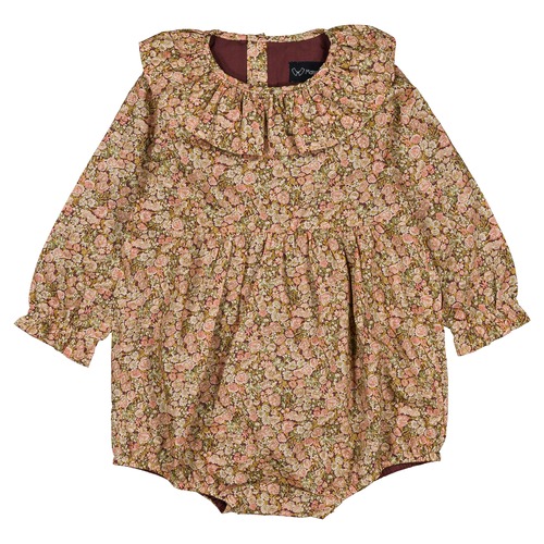 【Maison Marelle / 予約 10/23〆切】Romper DUPLEIX- Liberty