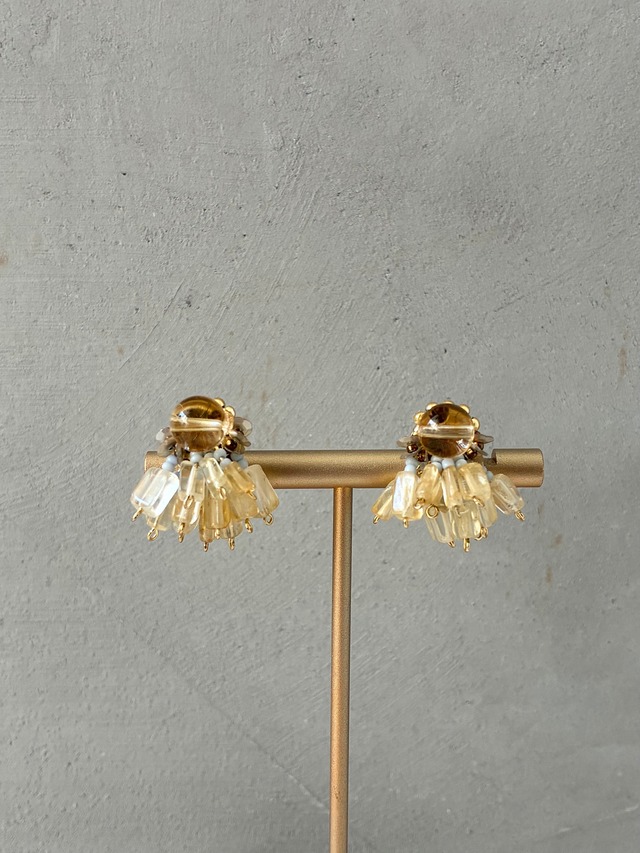シトリン ピアス/イヤリング