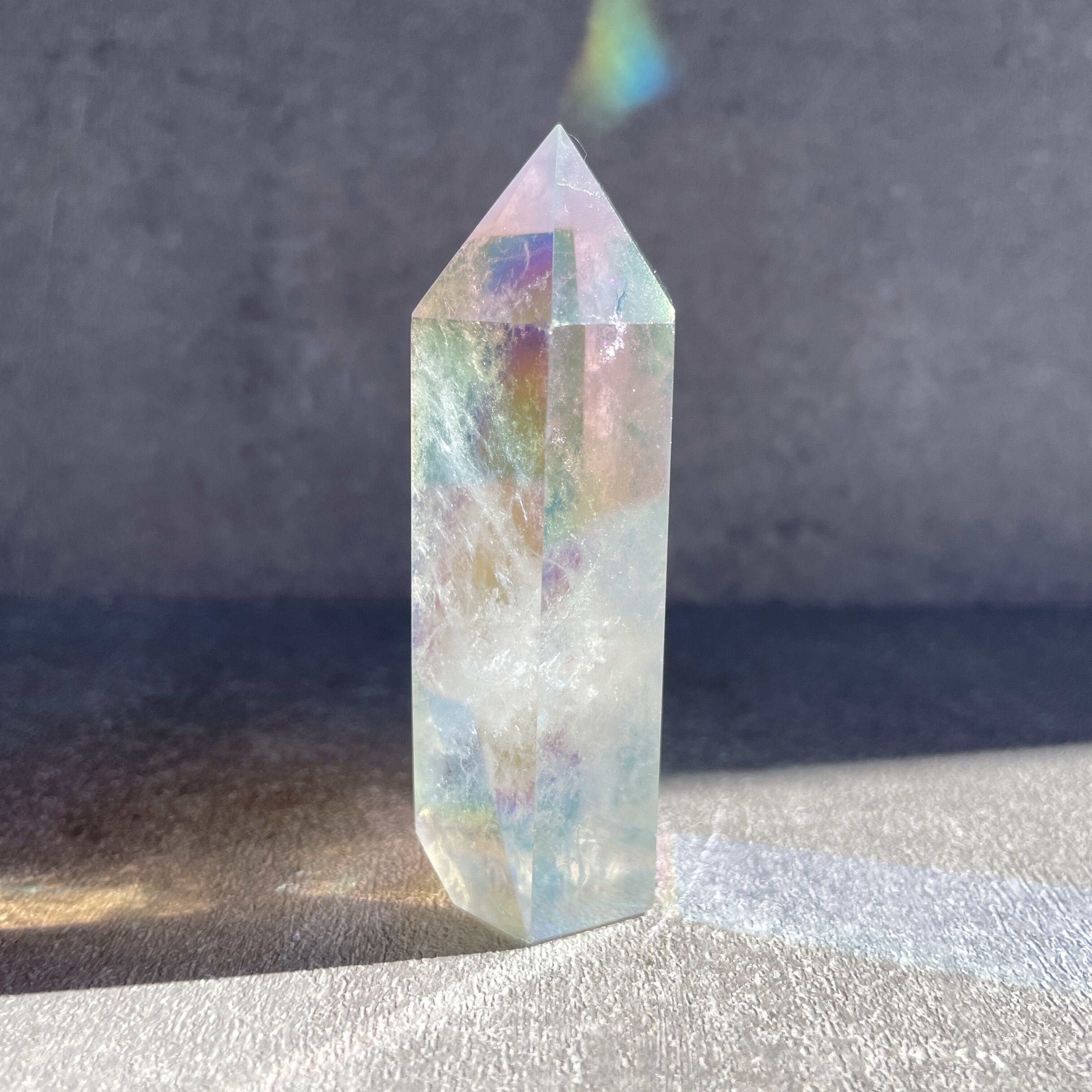 エンジェルオーラクォーツ タワー62✧Aura Quartz ✧オーラクリスタル