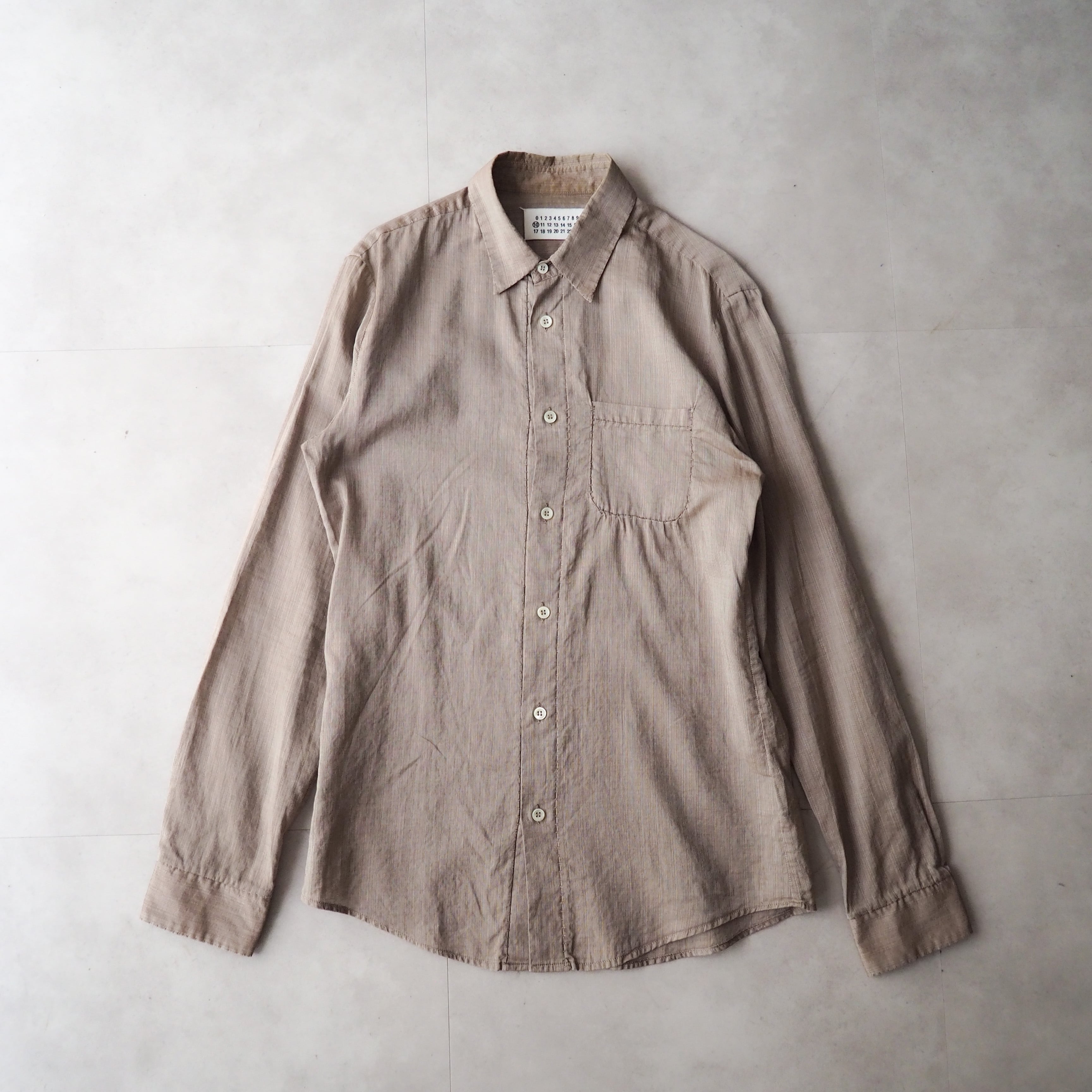 2010SS “Maison Martin Margiela 10” sashiko embroidery Euro vintage