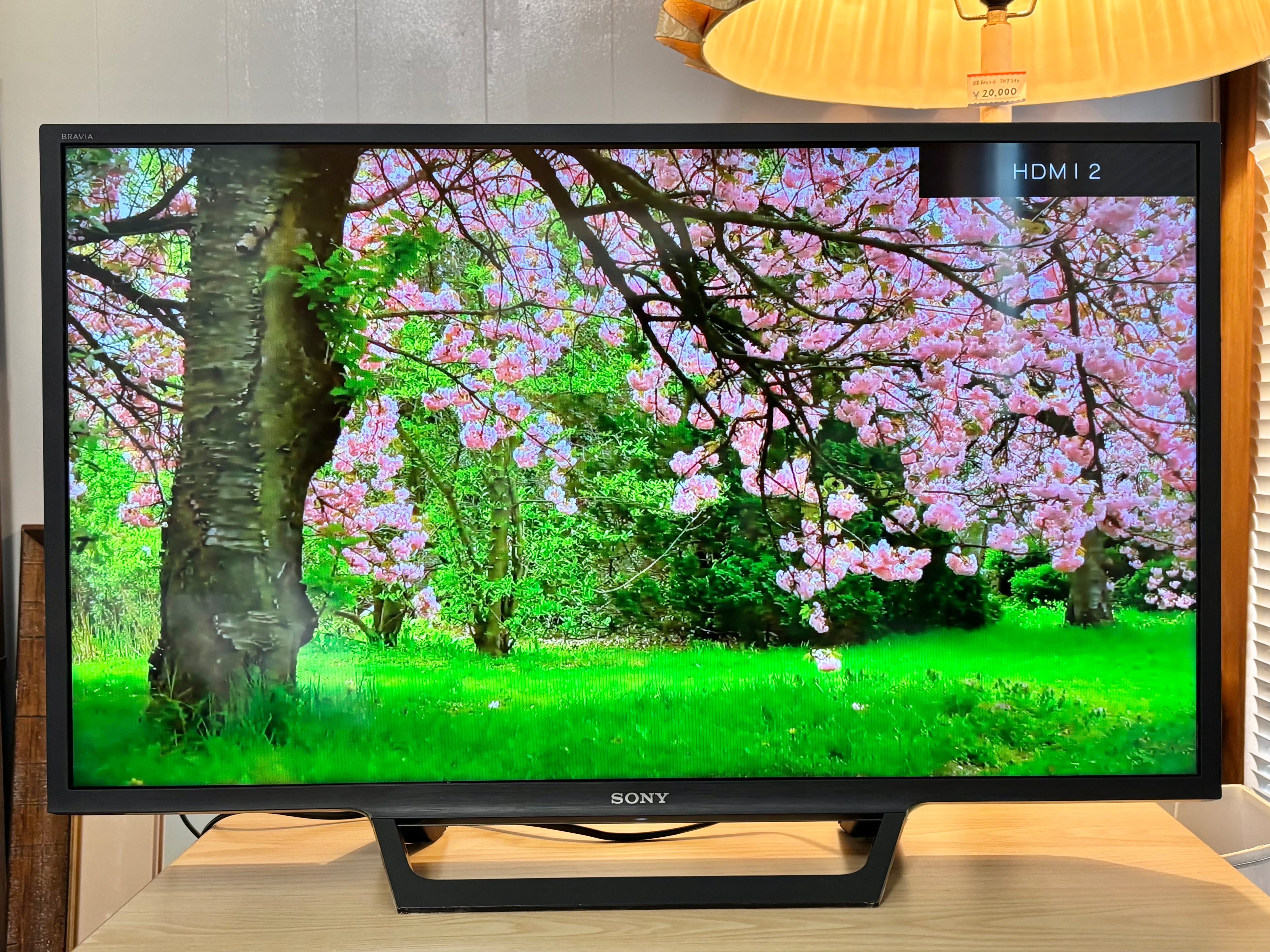 32型 SONY BRAVIA フルハイビジョン液晶テレビ 2018年製